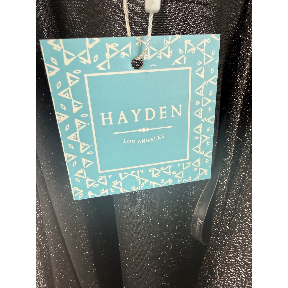 Hayden Black & Silver Shimmer Duster | 2X | New with Tags - Picture 13 of 16
